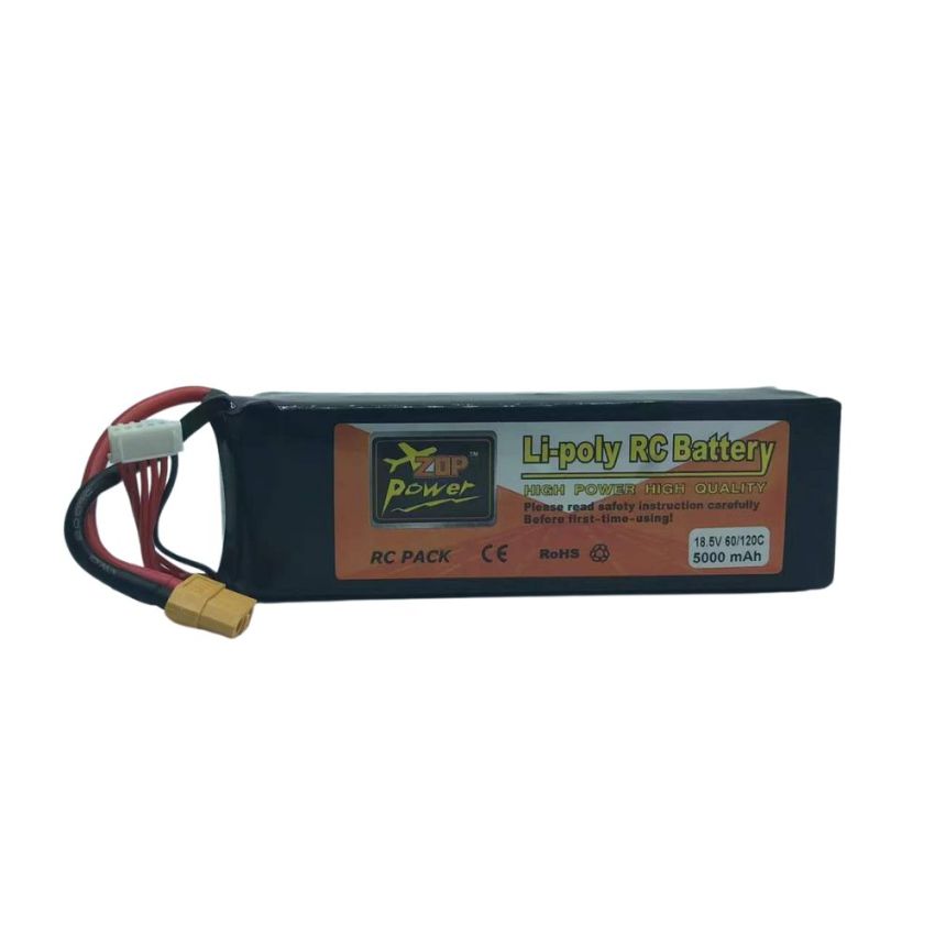 5s Li-Po Battery 60-120C, 5000mAh,18.5V
