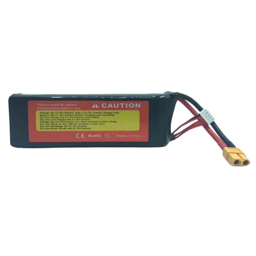4s Li-Po Battery 45C, 6200mAh, 14.8V