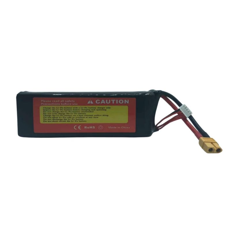4s Li-Po Battery 45C, 6200mAh, 14.8V