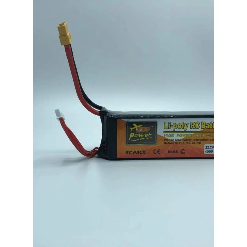 6s Li-Po Battery 95C, 4000mAh, 22.2V
