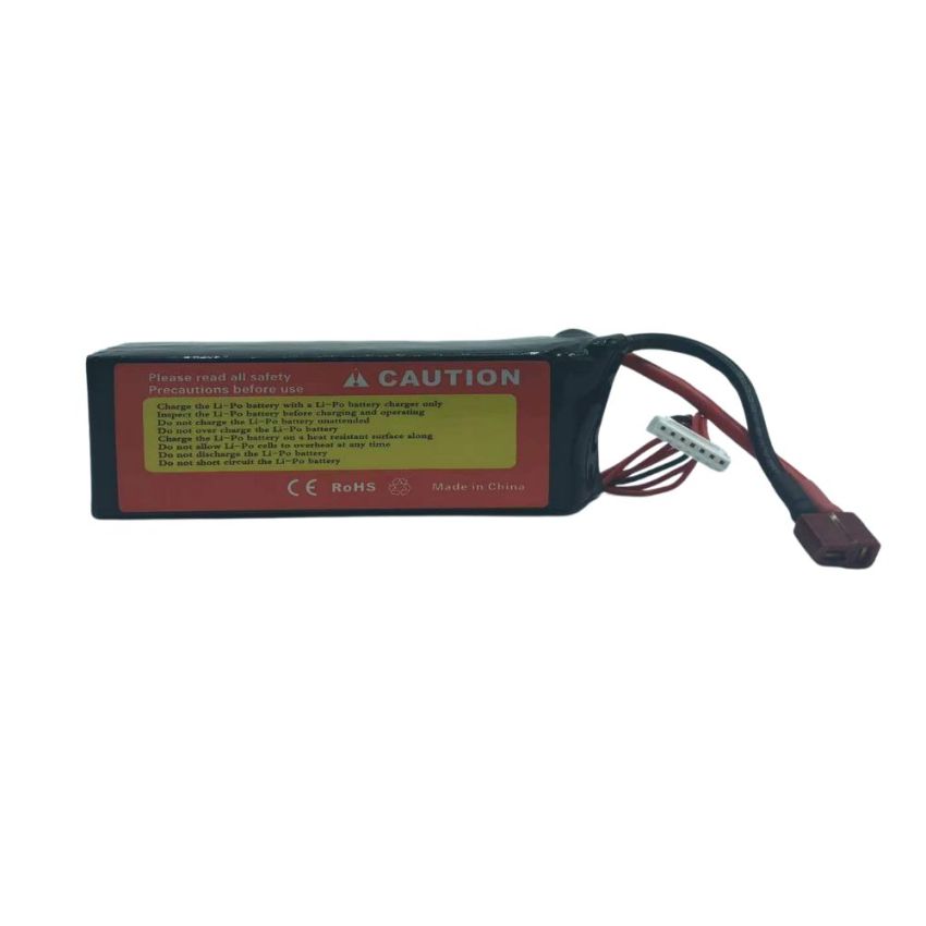6s Li-Po Battery 60C, 3700mAh, 22.2V