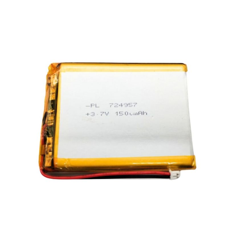 PL-724957,Rechargeable Lithium Polymer Battery,3.7V,150mAh