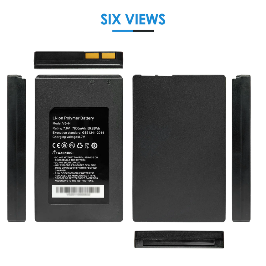 V5-H 7800mAh Li-ion Polymer Battery for IPC-9800 ADH Plus Camera Tester