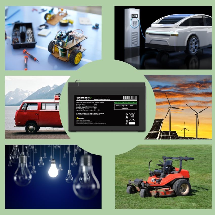 ULE12-07 LiFePO4 Battery VOLTAGE: 12.8V CAPACITY: 7AH