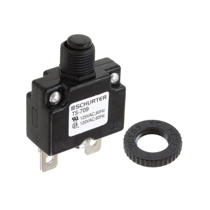 TS-709-5,Circuit Breaker,5A,Panel mount
