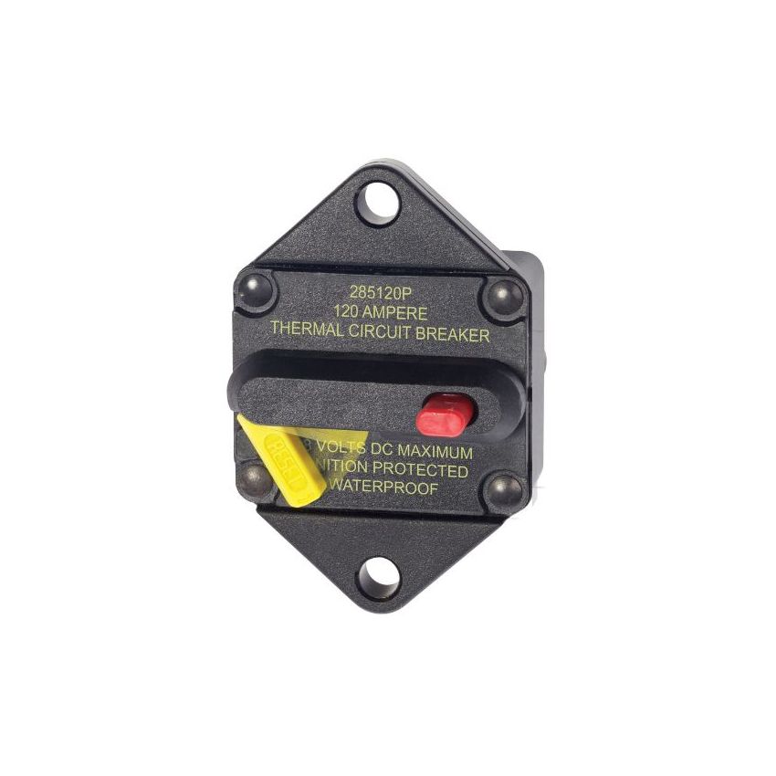 CIRCUIT PROTECTION - CIRCUIT BREAKER - BLUE SEA - BLUESEA 285 SERIES CCIRCUIT BREAKER PANEL MOUNT 120A 7088