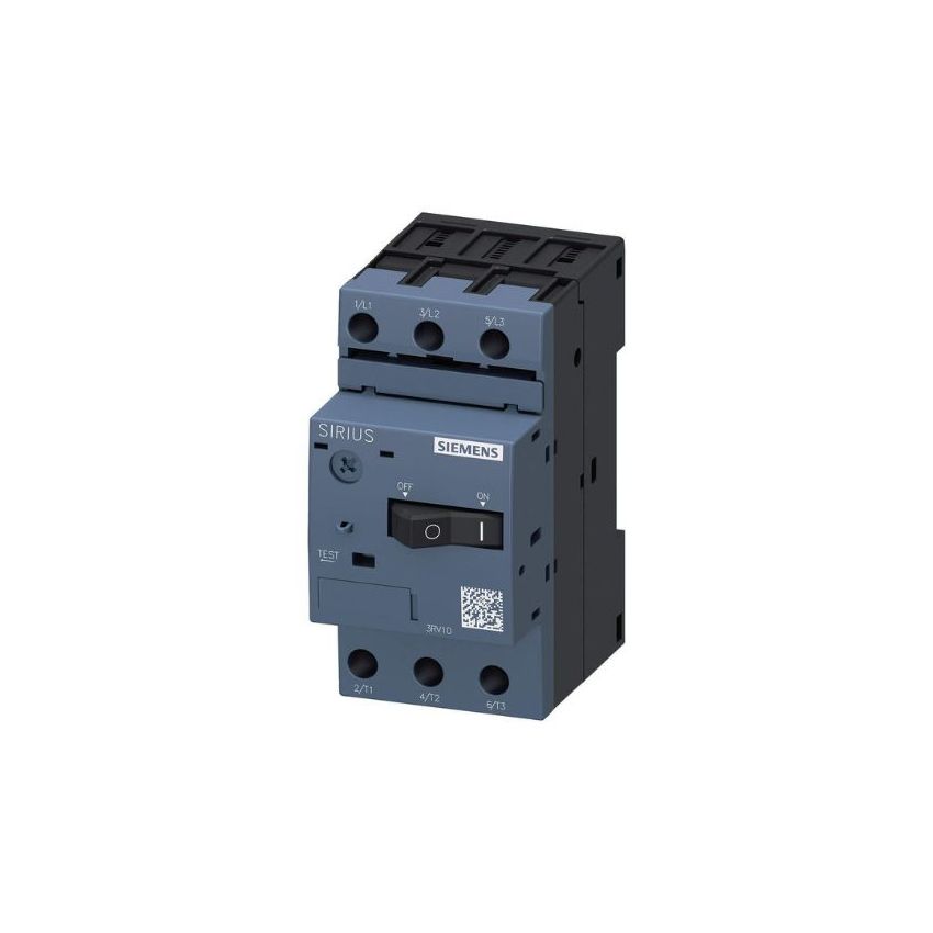 3RV1011-1DA10 SIEMENS Motor breaker; 1.1kW; 220÷690VAC; DIN; 2.2. 3.2A short release 42A
