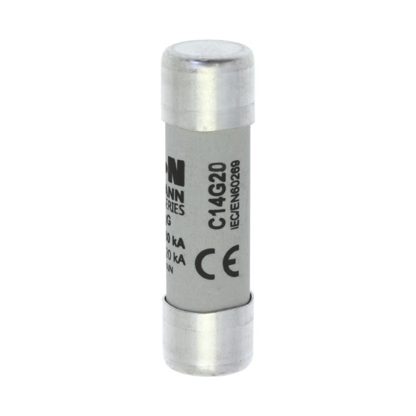 C14G20,Cylindrical Industrial Fuse,14x51mm,20A,Class gG/gL