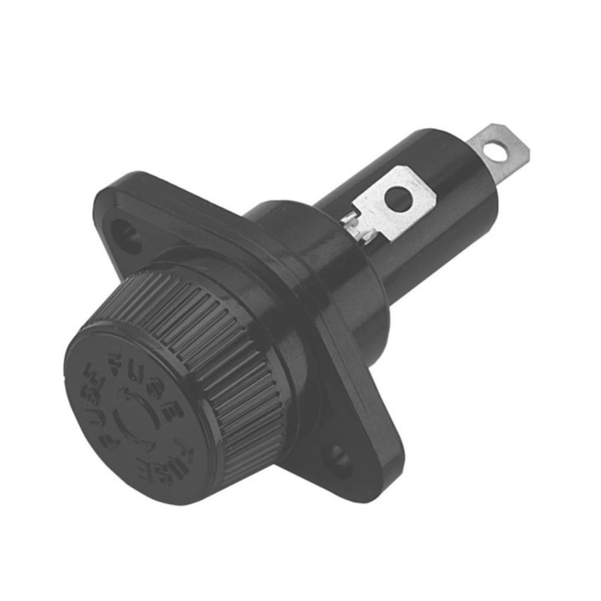 FuSE HOLDER,10 x 38,Panel Mount,Heavy Duty