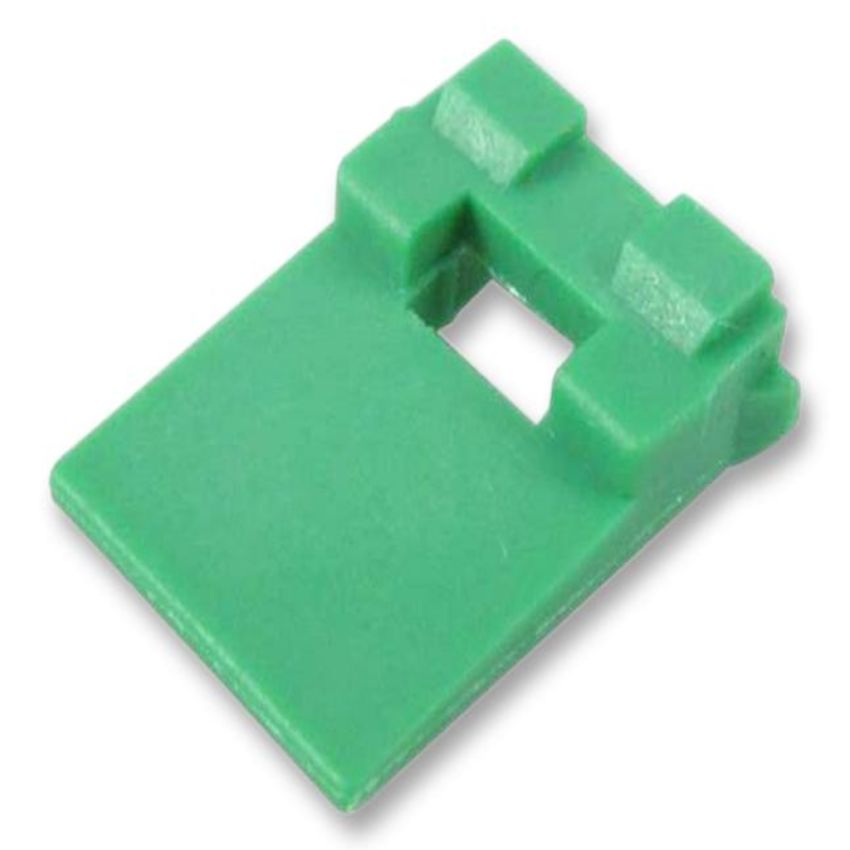 W2P Wedge Lock 2 Position Accessory Green PBT -55 to 125°C TE Connectivity
