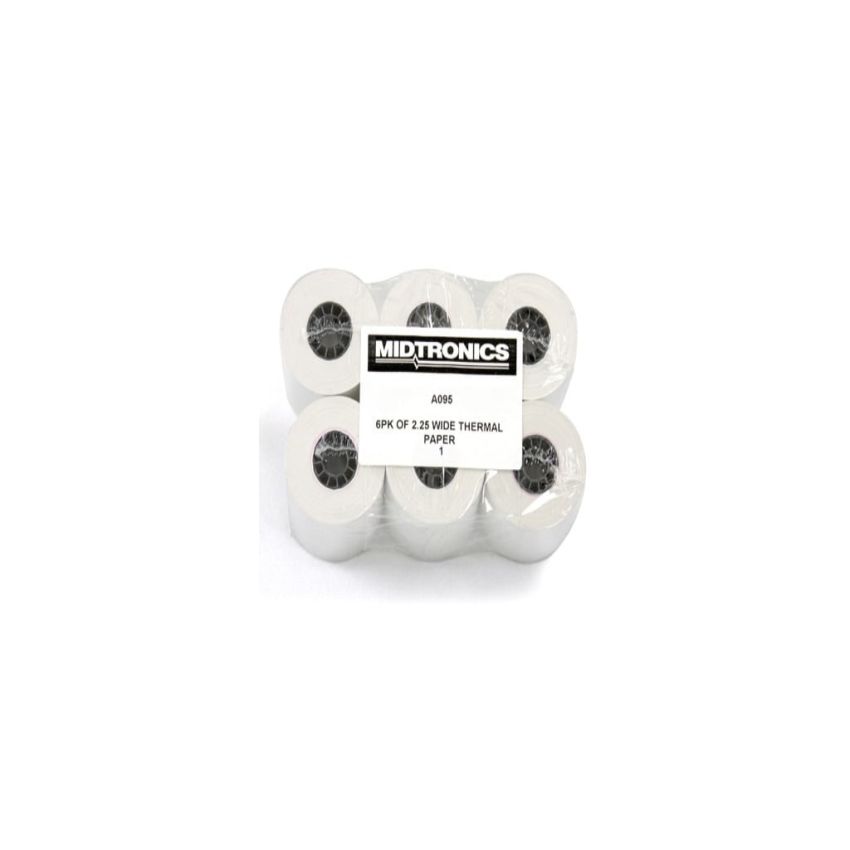 A095 Midtronics 6-Pack Thermal Paper
