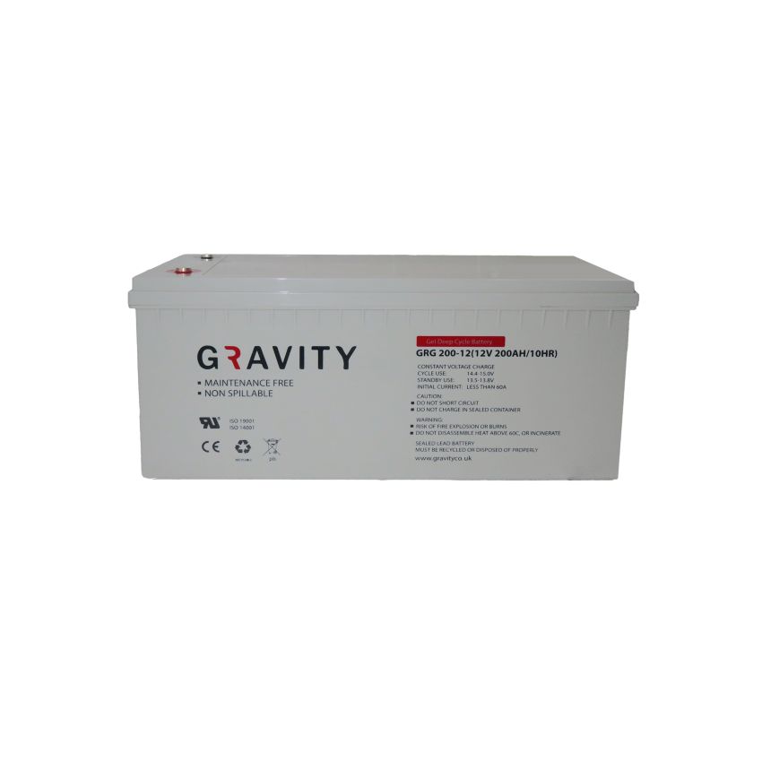 GRG 200-12 - Gravity, 200Ah, 12V, Lead-Acid Battery
