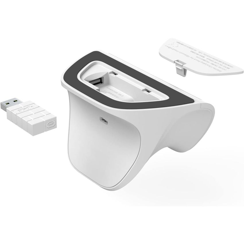 80NA01 8BitDo Ultimate Bluetooth Controller White Wireless Charging Dock