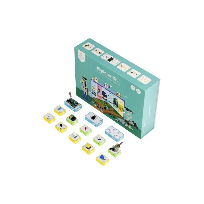 Crowbits Explorer Kit – Micro:bit-Based STEM Learning with Plug-and-Play Modules & Graphical Programming