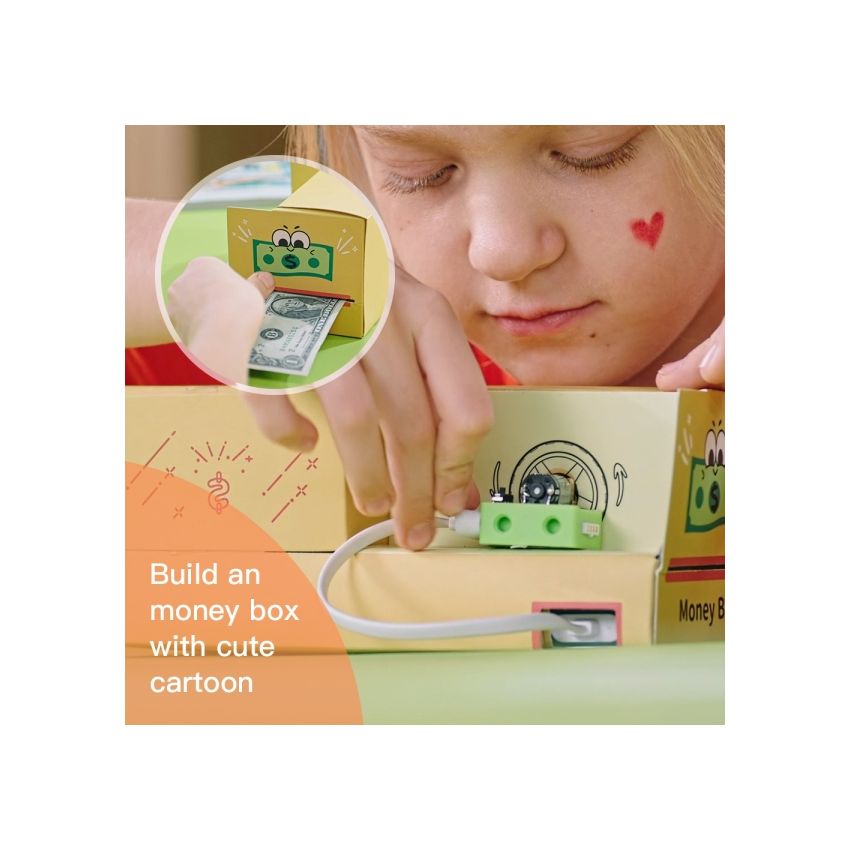 Crowbits Explorer Kit – Micro:bit-Based STEM Learning with Plug-and-Play Modules & Graphical Programming