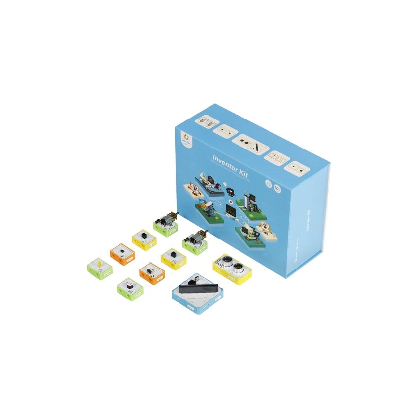 Crowbits-Inventor Kit for Micro: bit Starter programming kit, Robot Toy for Learning Code