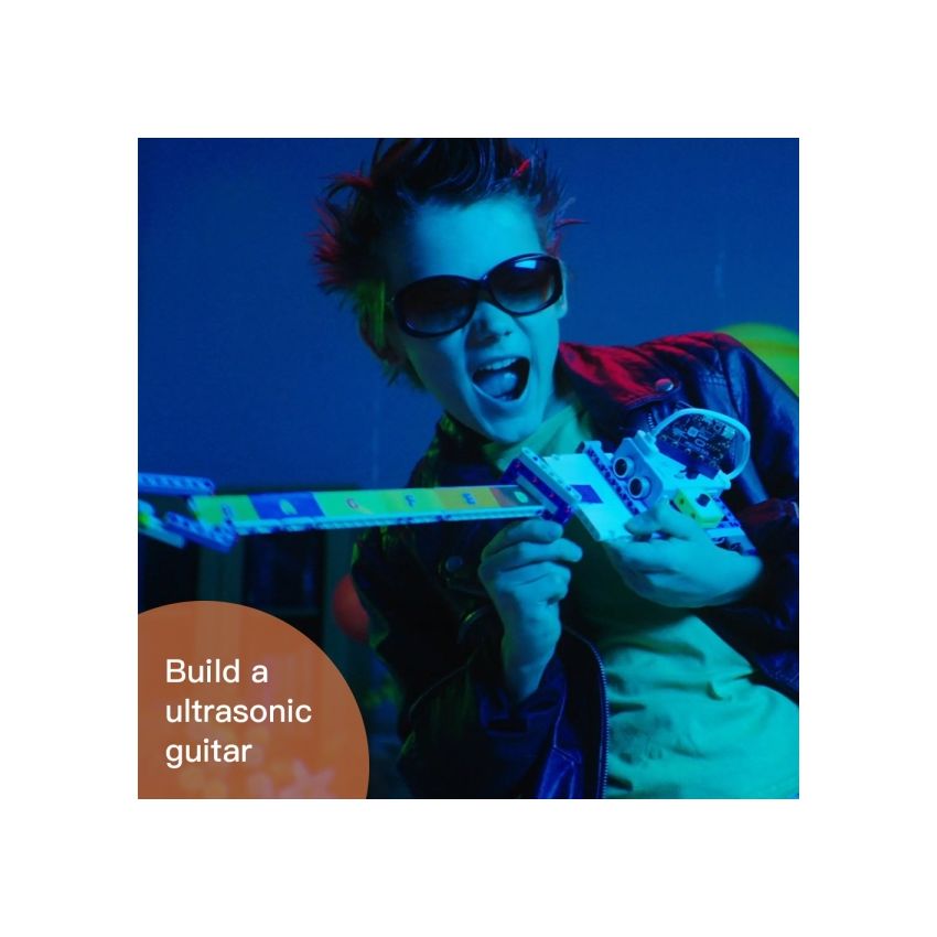 Crowbits-Inventor Kit for Micro: bit Starter programming kit, Robot Toy for Learning Code