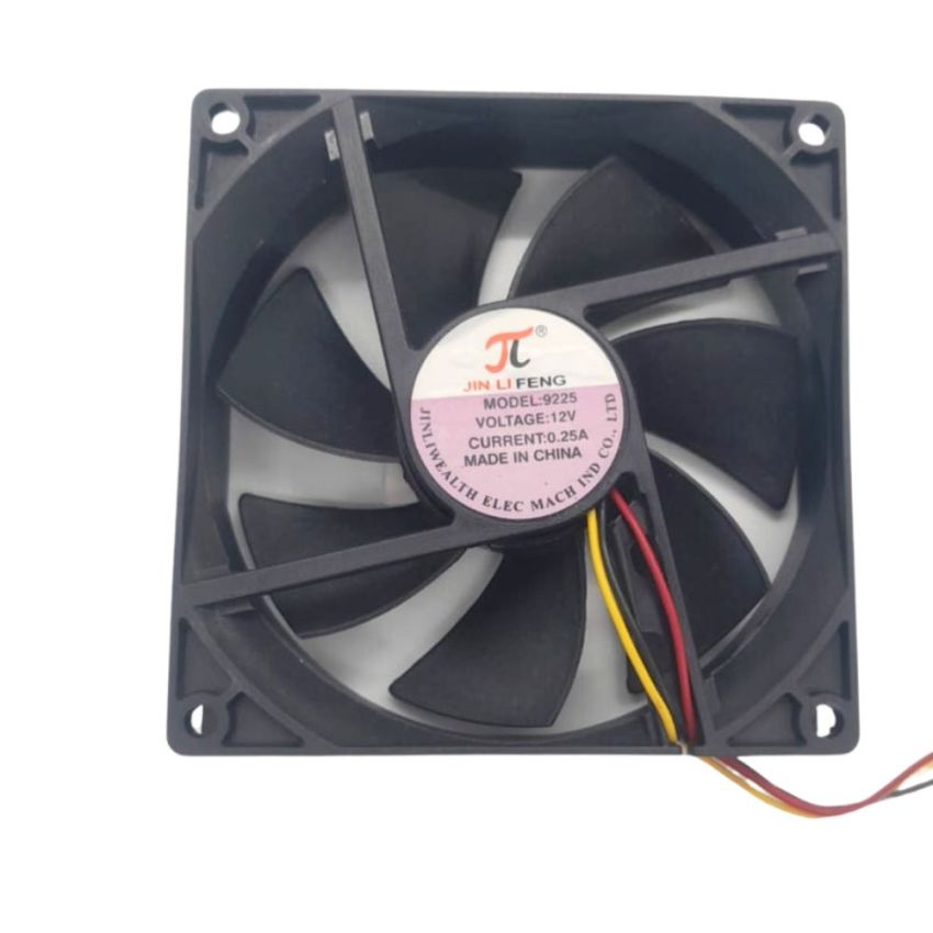 12V 9225 90mm x 90mm Brushless Cooling Fan - 0.25A