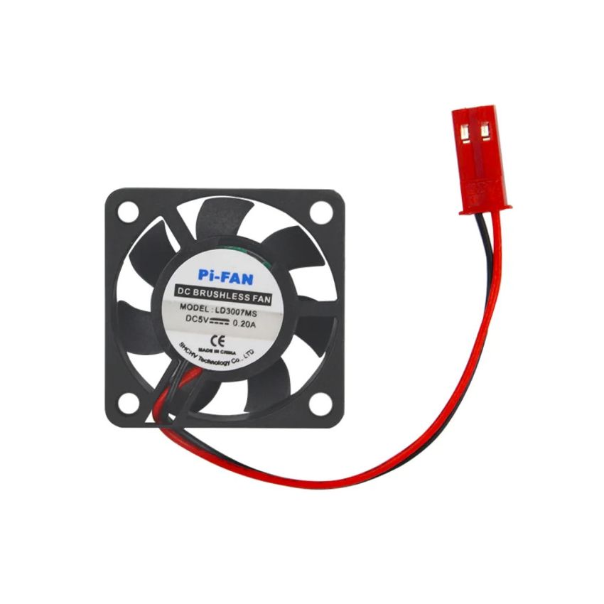 5V DC Brushless Fan - 0.15A, Compact Cooling Solution for Electronics and DIY Projects