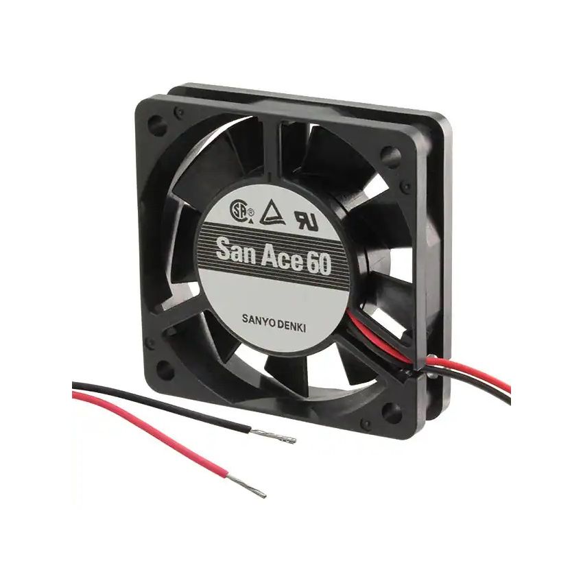 109P0612H701 DC Fan Axial Ball Bearing 12V 14.1CFM 60X60X15mm