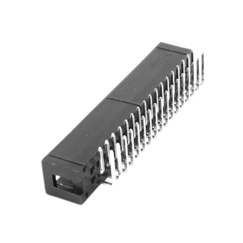 IDC Connector,2.54mm,M,34-Pin,Angled