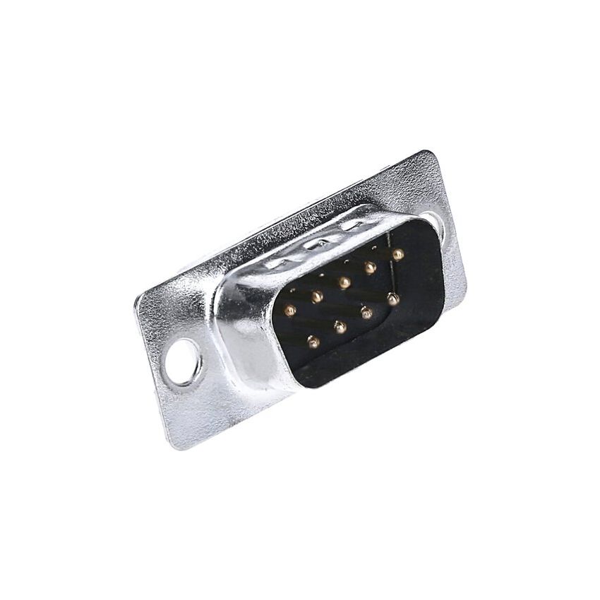 DB9,Male Connector,9 Pin,D-Sub