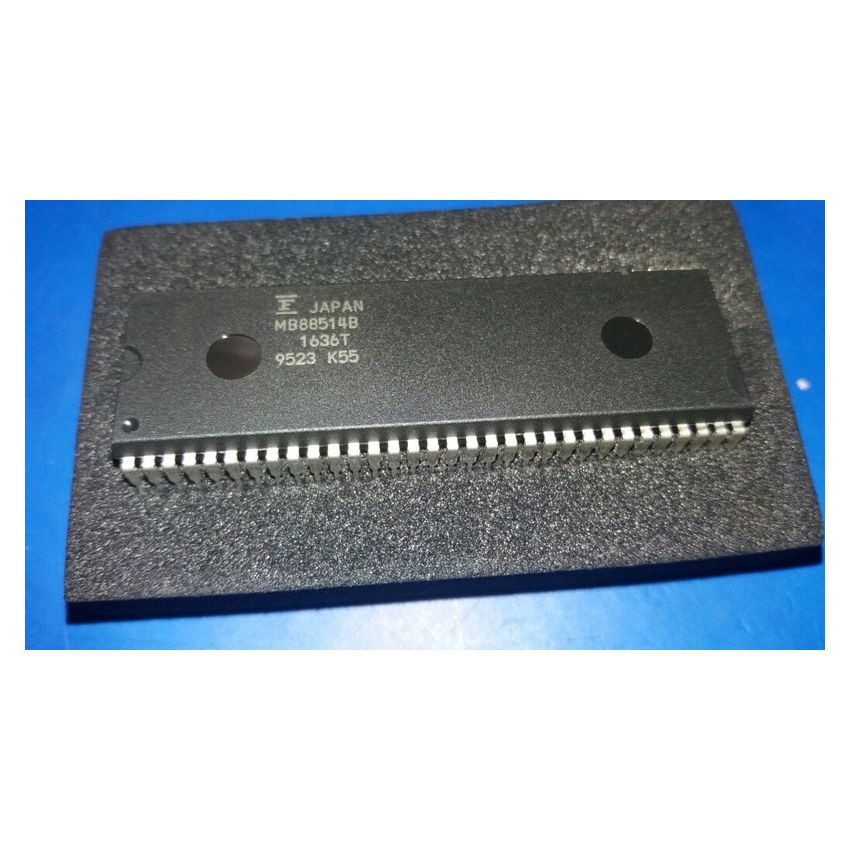 MB88514B, 4-Bit CMOS Microcontroller, DIP-64