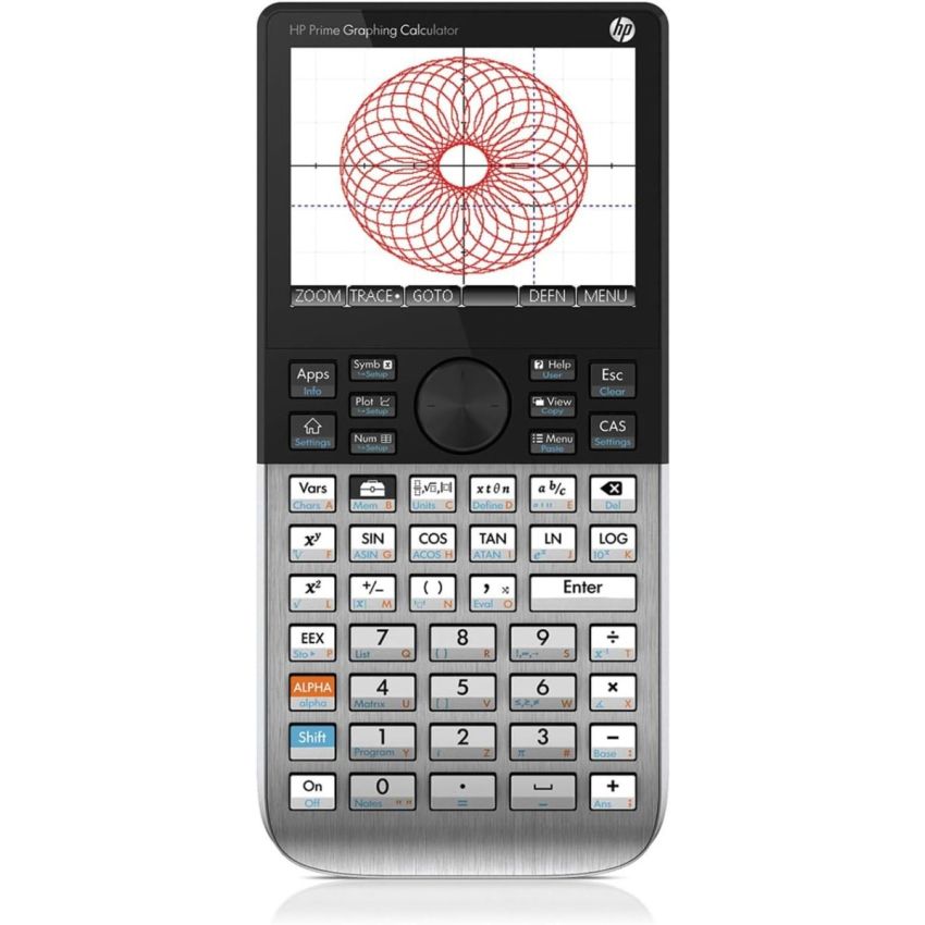 HP Prime Graphing Calculator – High-Resolution Color Touchscreen with Advanced CAS Functions