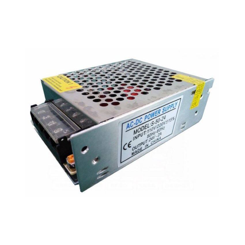 S-50-24,24V,2A Power Supply, Industrial Grade, AC to DC Converter