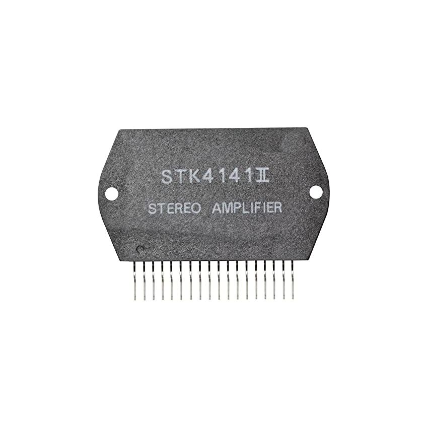 STK4141II,Thick Film Hybrid IC,2 Channel 25Wmin AF Power Amplifier
