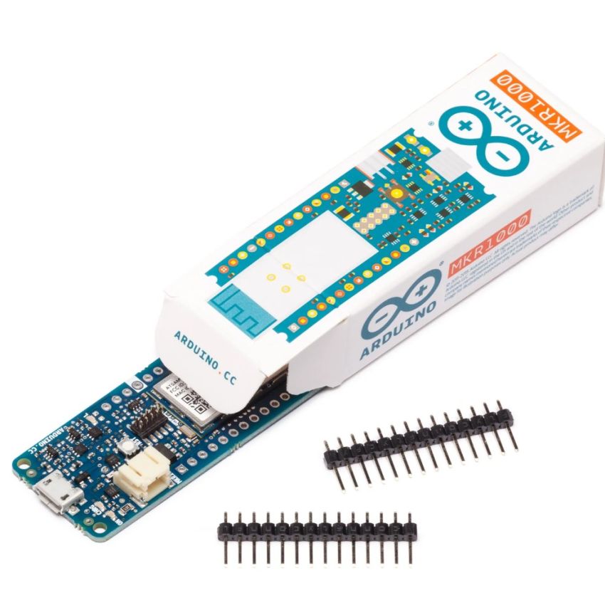 ABX00052, Arduino MKR1000 Wi-Fi - ATSAMW25, 32-bit Cortex-M0+, IoT Development Board