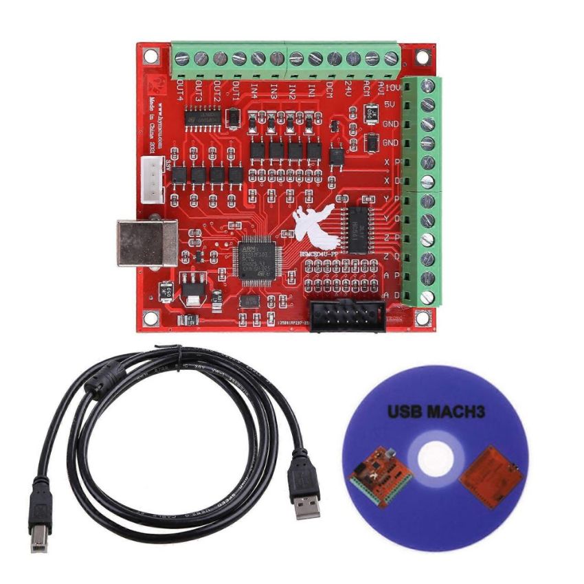 BSMCEO4U-PP,Mach3 USB Interface Board - High Precision CNC Motion Controller
