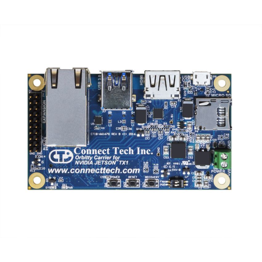 ASG003 Connect Tech Jetson TX2 TX1 Carrier Board HDMI USB GbE Industrial Grade