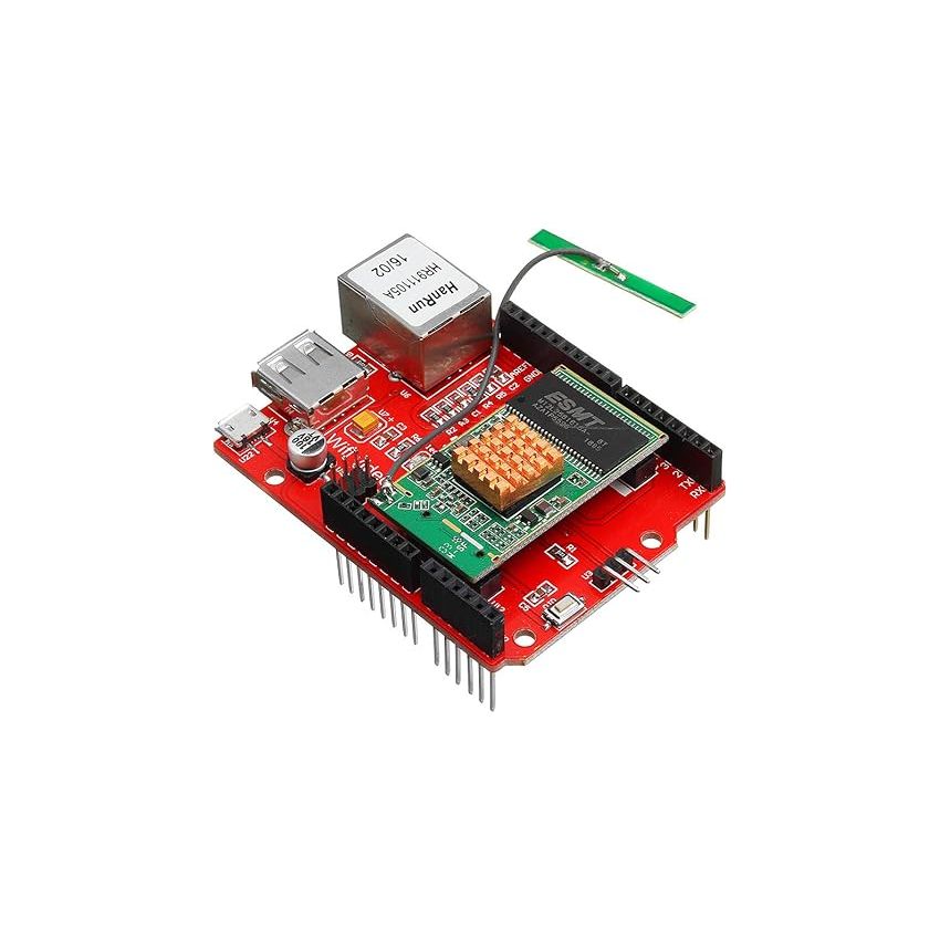 RT5350 OpenWRT Router WIFI Wireless Video Expansion Board for Raspberry Pi - High-Speed Connectivity and Advanced Video Capabilities, RT5350, 360 MHz