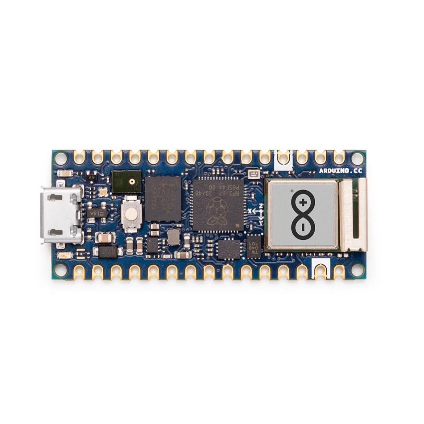 ABX00071,Arduino Nano RP2040 Connect - Dual-Core Arm Cortex-M0+, Wi-Fi & Bluetooth