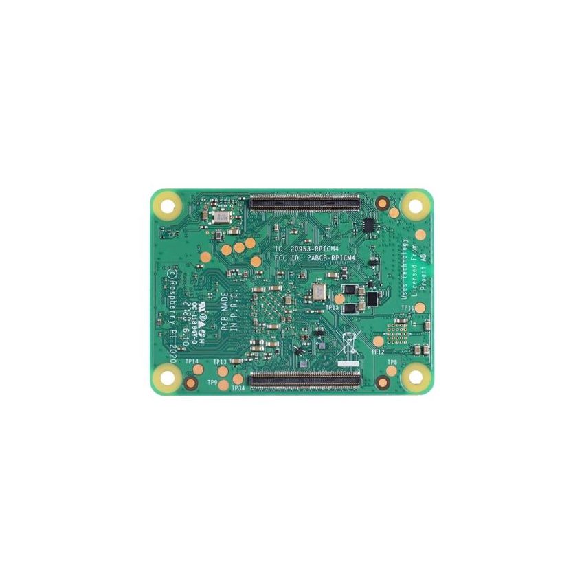 Raspberry Pi Compute Module 4 - 4GB RAM, 32GB eMMC, 2.4/5.0GHz Wi-Fi & Bluetooth 5.0 (CM4104032