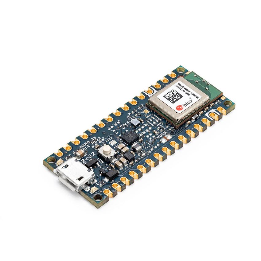 ABX00071 ,Arduino Nano 33 BLE Rev2 - Bluetooth 5, Arm Cortex-M4F, 9-Axis IMU