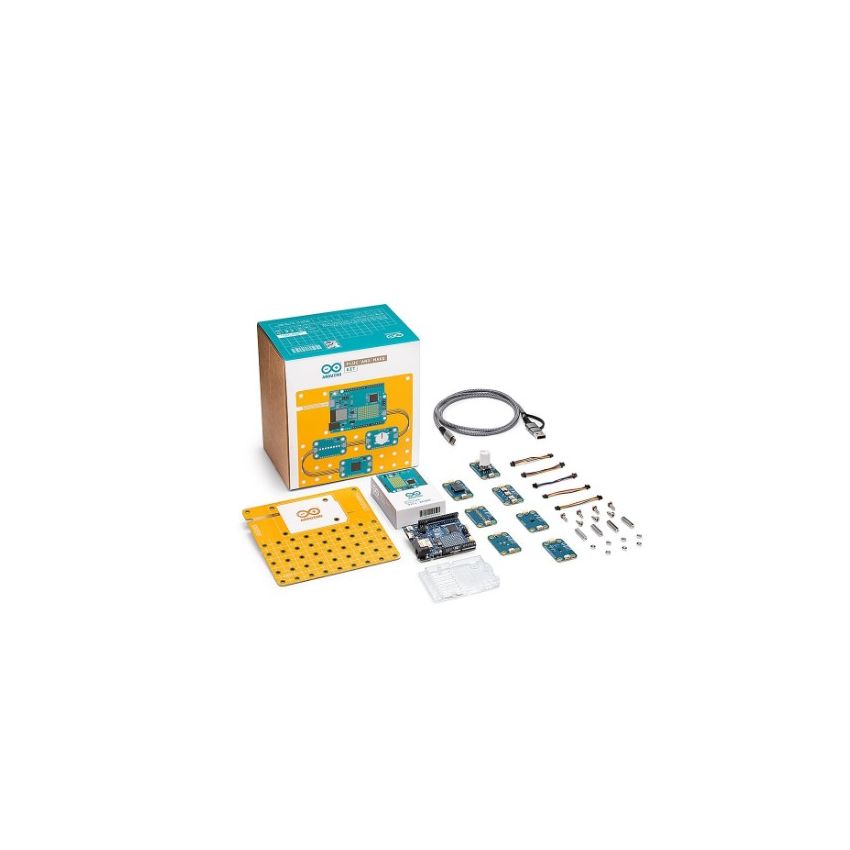 AKX00069,Official Arduino Plug and Make Kit  - The New Arduino Starter Kit for Beginners - Easiest Kit to Build Connected Projects - Make Technology It's Fun