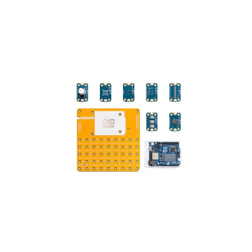 AKX00069,Official Arduino Plug and Make Kit  - The New Arduino Starter Kit for Beginners - Easiest Kit to Build Connected Projects - Make Technology It's Fun