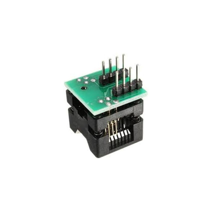 SOP8 to DIP8 150mil Adapter Socket - IC Programming and Testing Converter