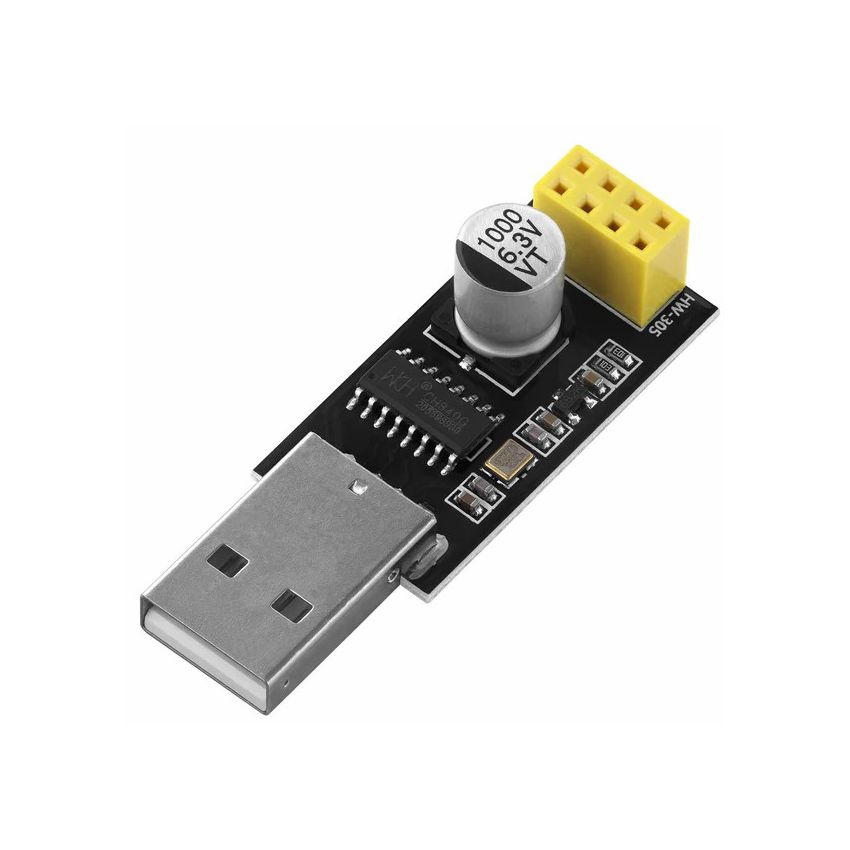 uSB to ESP8266 WiFi Module Adapter - 3.3V, Wireless Data Transmission