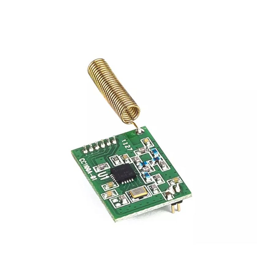 CC1100A-01, Low-Power Sub-1 GHz RF Transceiver Module, 315/433 MHz, SPI Communication