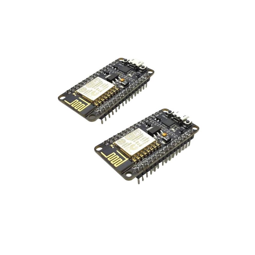 ESP8266, Microcontroller NodeMCu Lua WiFi, CP2102 uSB, Wireless IoT Development Board, Pack of 2