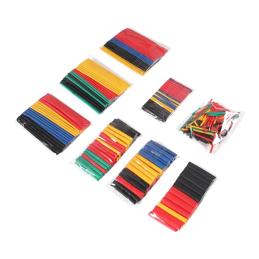 328pcs Heat Shrink Tubing Kit, Multi-Colored Assortment for Electrical Insulation and Wire Protection