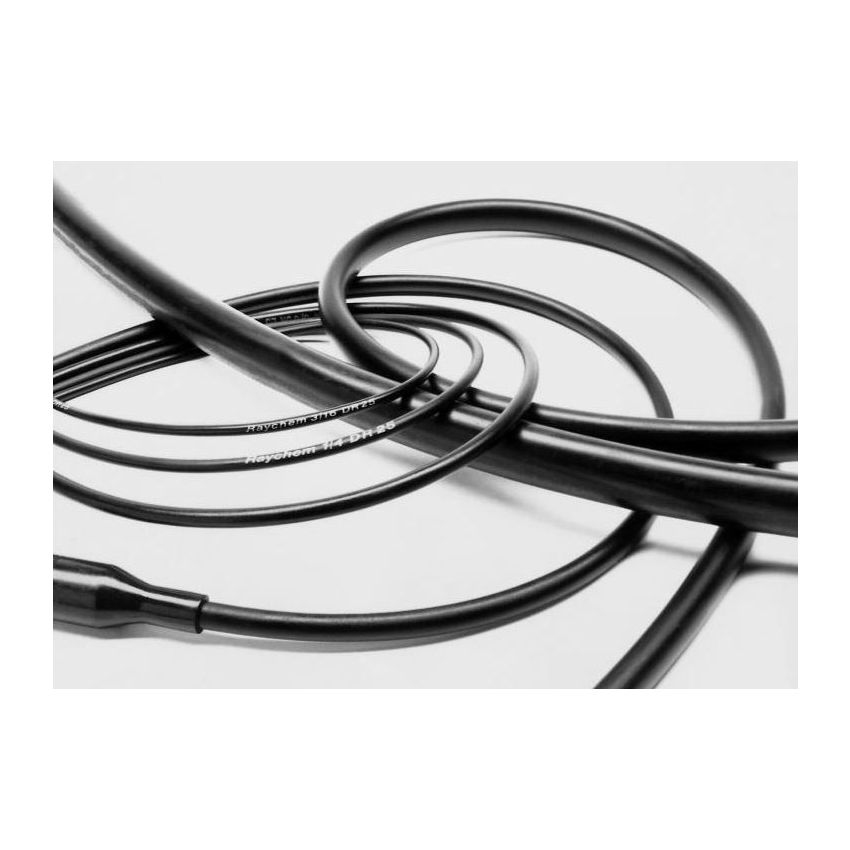 Sleeving; Heatshrink DR-25-TW-1/4-0-SP Blk I (Moq 150M)