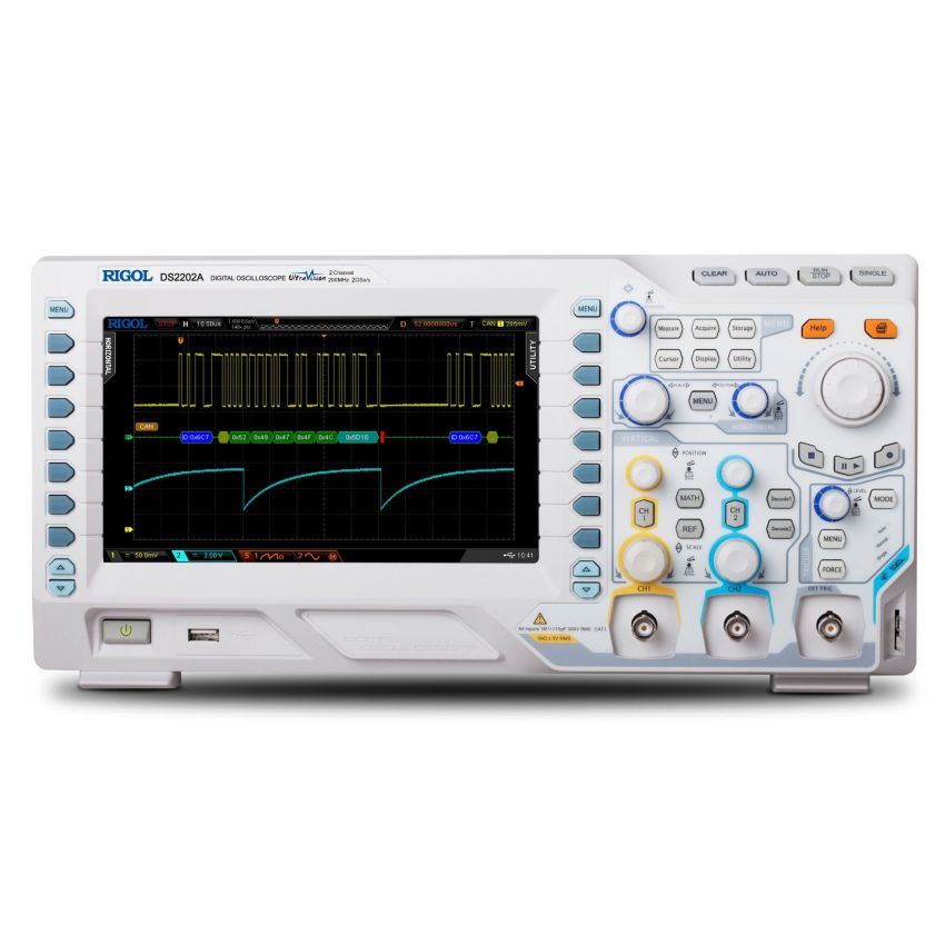 DS2202A, Digital Oscilloscope, 200 MHz Bandwidth, 2 Channels