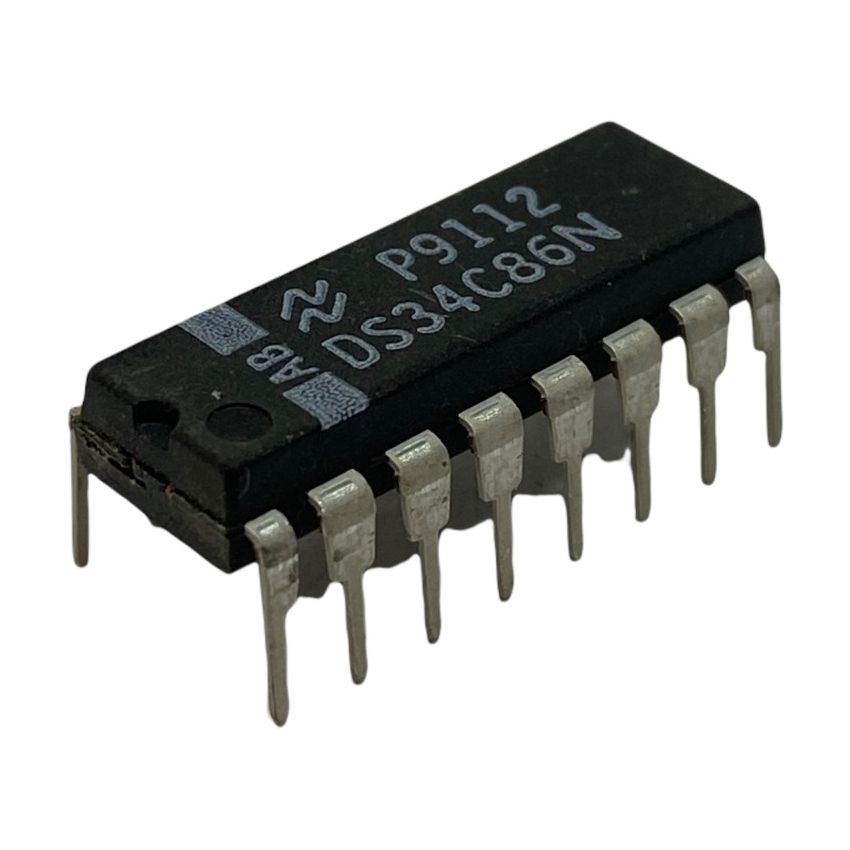 DS34C86N-DIP,Quad Differential Line Receiver,DIP-16