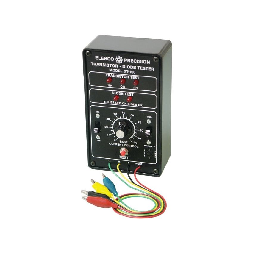 DT-100, Transistor-Diode Tester, In-Circuit Testing, Polarity Indicators