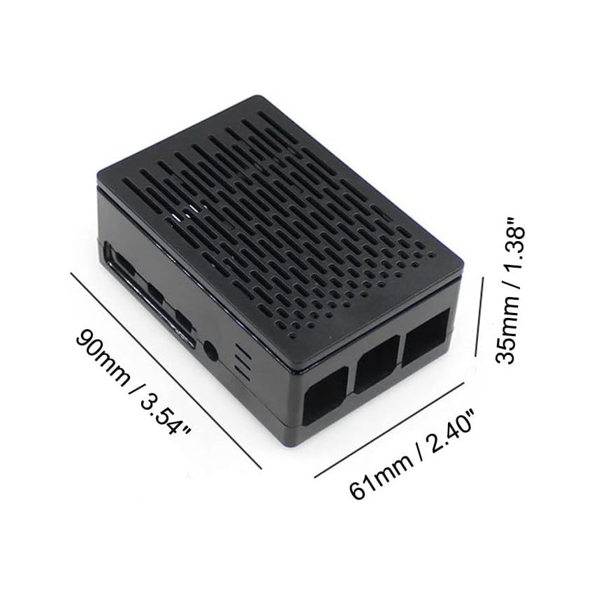 LT-4A04 ABS Case – Durable ABS Enclosure for Raspberry Pi 4