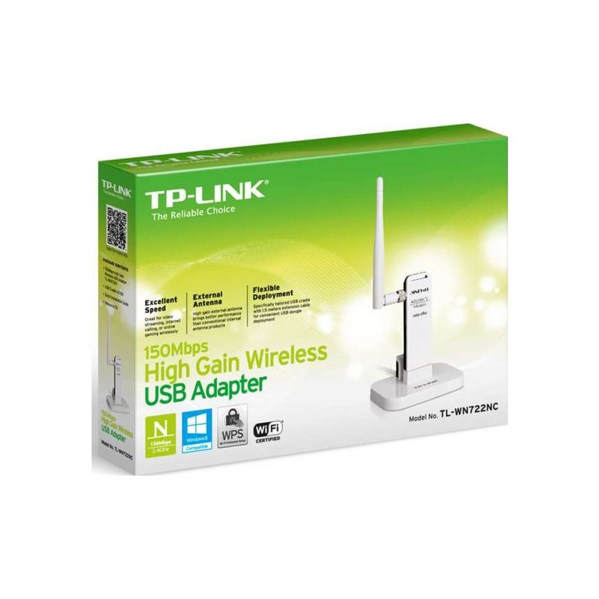 150Mbps High Gain Wireless USB Adapter